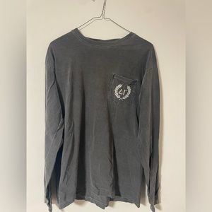 Comfort Colors, Long sleeve Delta Gamma shirt.